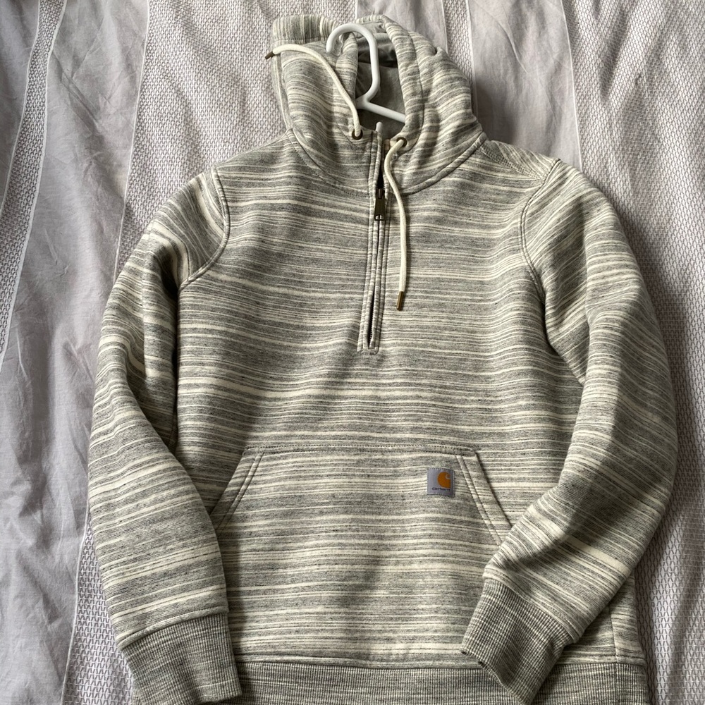 Carhartt Pullover Quarter Zip Hoodie